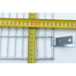 Dvířka bodovaná, žárově zinkovaná 445x645 mm