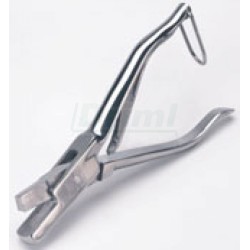 Vrubovací kleště k značení prasat, kapesní, nerez - obdélníkový výřez n