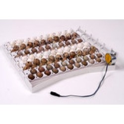 Automatický obraceč vajec na 42 slepičích vajec, včetně motorku 4W a adaptéru 220/12V