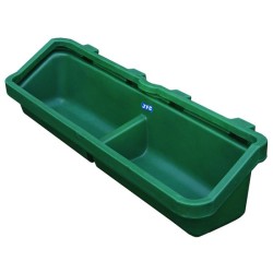 Žlab s vnitřní hranou 140 cm, závěsný, zelený, 45 l