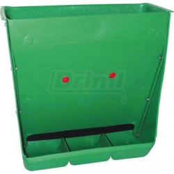 Samokrmítko pro suchý výkrm prasat, ovcí, koz atd.  60 l,  š - 65, h - 27, v - 62cm.