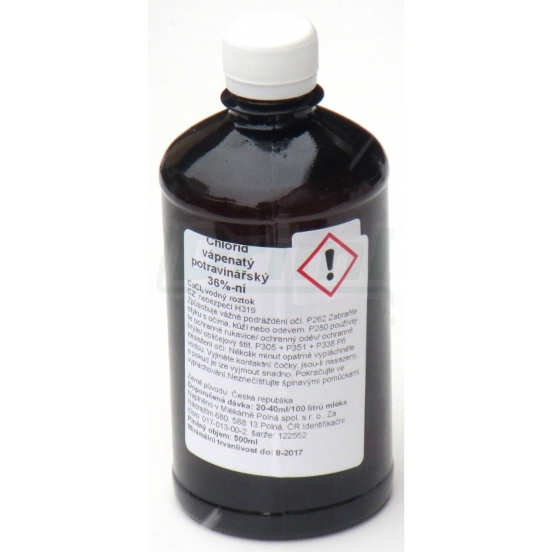 Chlorid vápenatý 36 % roztok  500ml
