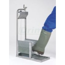 Průtokový kartáč na boty