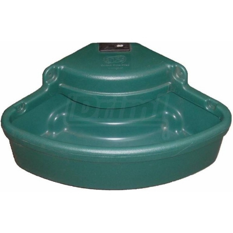 Napájecí hladinový, rohový žlab  plastový  22 l