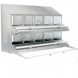 Snáškové hnízdo pro 10 nosnic