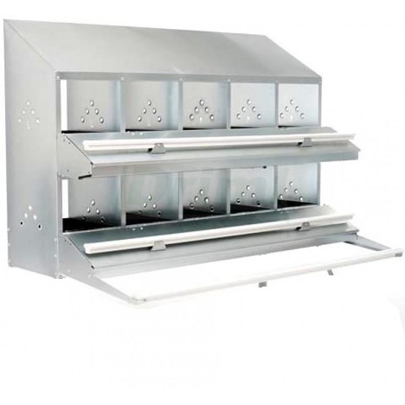 Snáškové hnízdo pro 10 nosnic