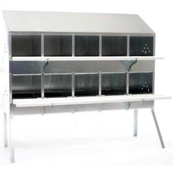 Snáškové hnízdo pro 10 nosnic