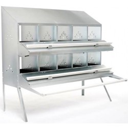 Snáškové hnízdo pro 10 nosnic