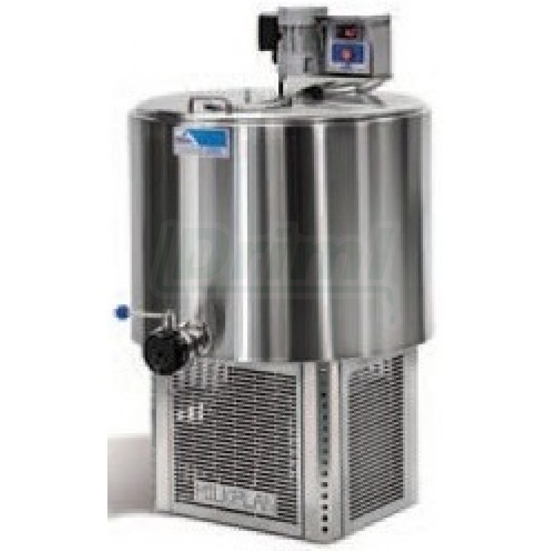 Chladicí tank stacionární MPV 200 litrů, 2 nádoje, s míchadlem