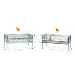 Klec pro chov křepelek