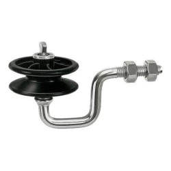 Izolátor rohový napínací se závitem M8 - kladka