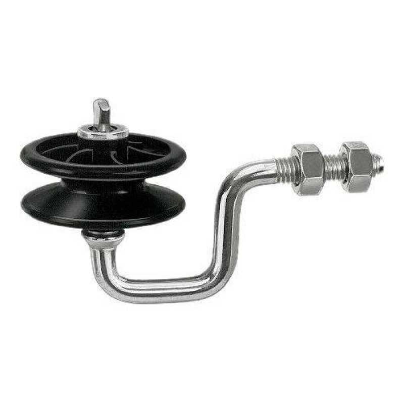 Izolátor rohový napínací se závitem M8 - kladka