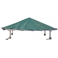 Střecha  pro ovčí krmelce s plachtou, pozinkované průměr 170cm