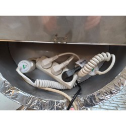 Celonerezový, dvouplášťový vyhřívaný žlab 200 L