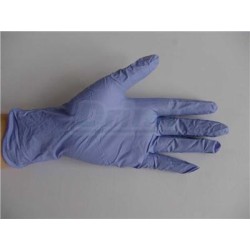 Rukavice veterinární Nitril Basic použití, 100ks, 3 mil.