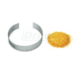 Náhradní síto s otvory  ? 1mm pro šrotovníky Golia,  Magnum