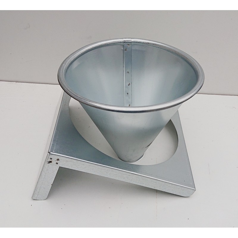 Vykrvovací trychtýř pro větší drůbež ( husy, krůty)