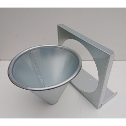 Vykrvovací trychtýř pro větší drůbež ( husy, krůty)