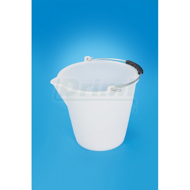 Plastové vědro 17l s cejchováním a s hubičkou