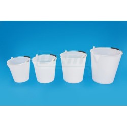 Plastové vědro 17l s cejchováním a s hubičkou
