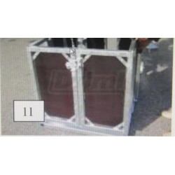 Zadní dveře pro paznehtářskou fixační klec