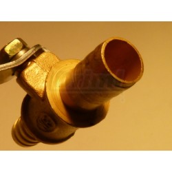 Kulový ventil, mosazný uzávěr, na hadičku 9mm