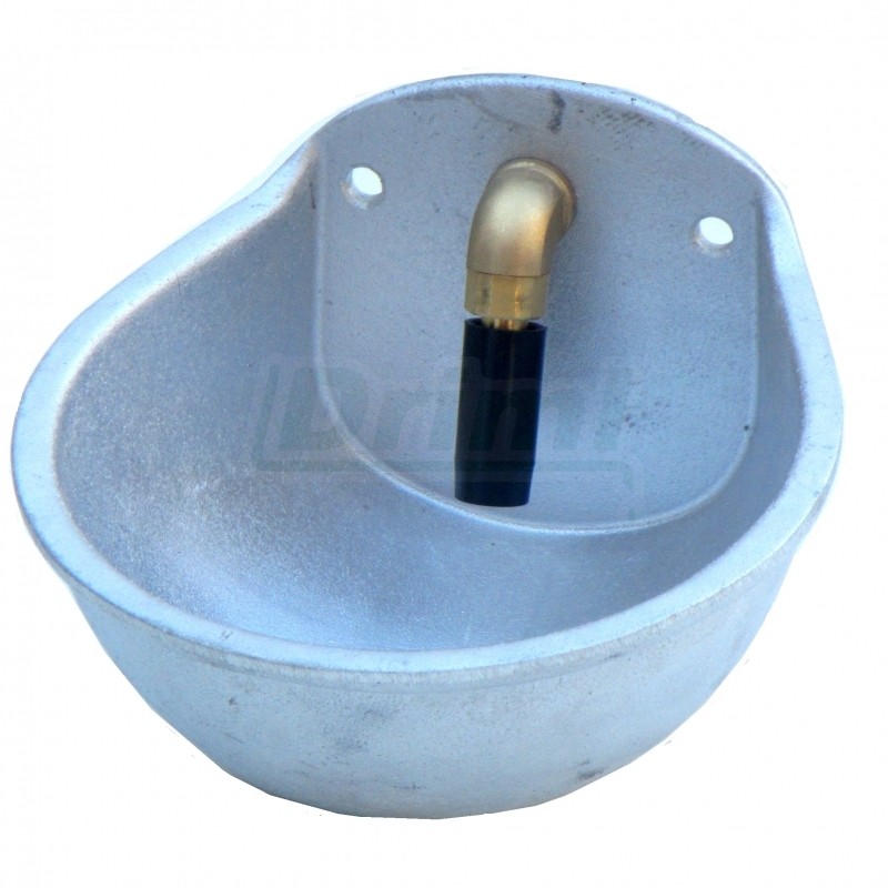 Mísová napáječka pro telata a skot s jemným trubkovým ventilem