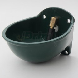 Mísová napáječka pro telata a skot s jemným trubkovým ventilem