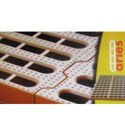 Podlahový rošt ARIES 60x90cm, drážka,  polypropylen