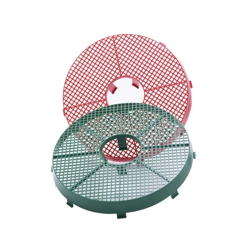 Podstavec pod napáječky a krmítka na hluboké podestýlce