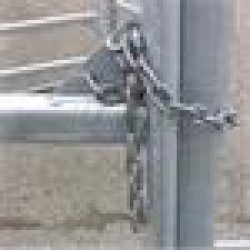 Panel ohradní pozink, 4 příčky, v. 1,45 m, řetízek, délka 2,05 m - odlehčená konstrukce