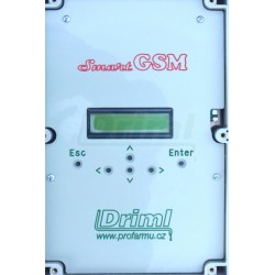 GSM Smart Alarm DRIML 230V, s dálkovým ovladačem zásuvky