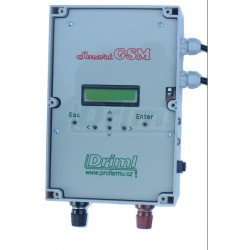 GSM Smart Alarm DRIML 230V, s dálkovým ovladačem zásuvky