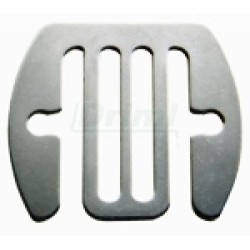 Spojka plochá  nerez na pásku do 40mm - labyrint