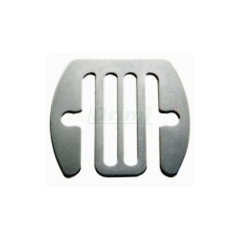 Spojka plochá  nerez na pásku do 40mm - labyrint