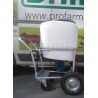 Vozík na mléko s propylenovou nádobou 170L s výpustí a mixérem pro telata