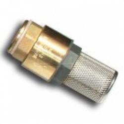 Sací koš pro membránové napáječky - nerez / mosaz