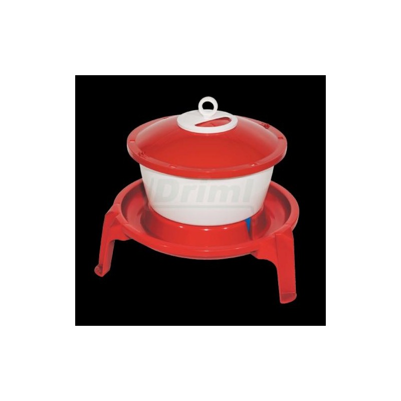 Kbelíková napaječka s plov.6l na nohách