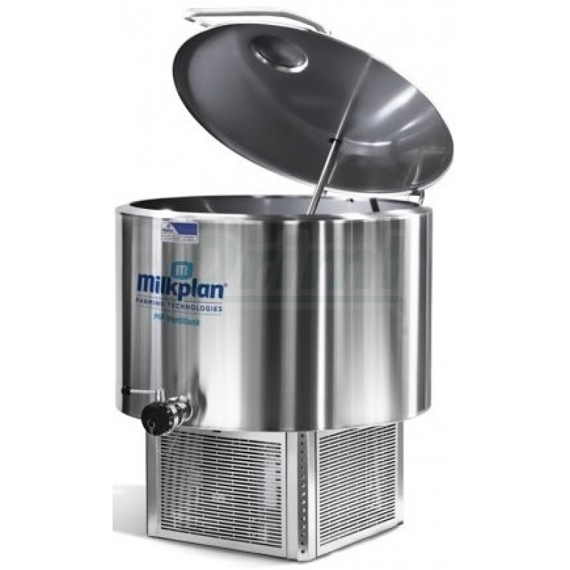 Chladicí tank MilkPlan MPV300 l, 230V, 2 nádoje, s míchadlem
