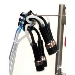 Malé konvové dojení  MD 25 ASSS asynchronní pro skot, nerez konev, přídavný vzdušník