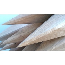 Kůl dubový, hranol  8 x 8 x 200cm