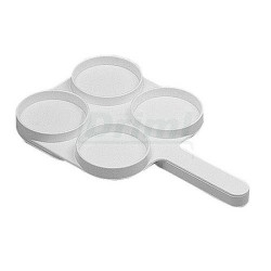 Lívanečník - terč testovací k testu mléka, bílý