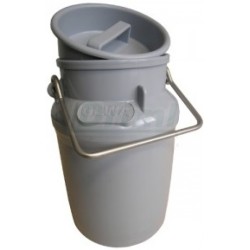 Plastová transportní konev 10l s víkem na mléko