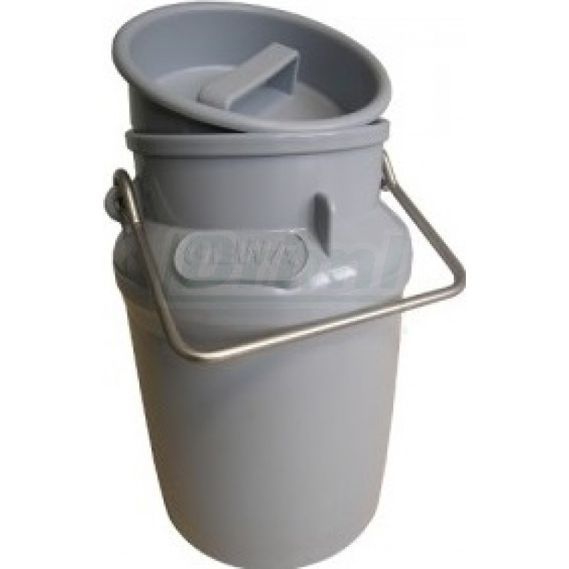 Plastová transportní konev 20l s víkem na mléko