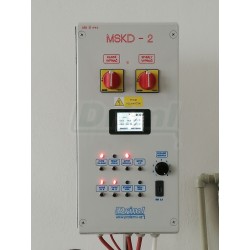 Šaržový paster - sýrařský kotel MSKD H 400, do 90°C, 24 kW, 400V, s planetovou harfou a el. naklápěním