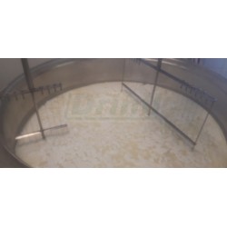 Šaržový paster - sýrařský kotel MSKD H 400, do 90°C, 24 kW, 400V, s planetovou harfou a el. naklápěním