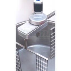 Šaržový paster - sýrařský kotel MSKDH 500 DRIML, do 90°C, 36 kW, 400V, s harfou a el. naklápěním