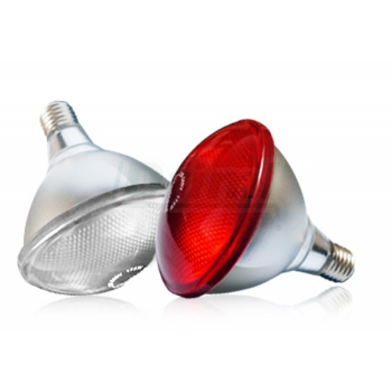 Infražárovka Interheat 100W, 2ks, úsporná červená, TOP kvalita