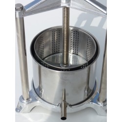 Mini lis  2lt.,14 x 14 cm, s dvojitým nerezovým košem