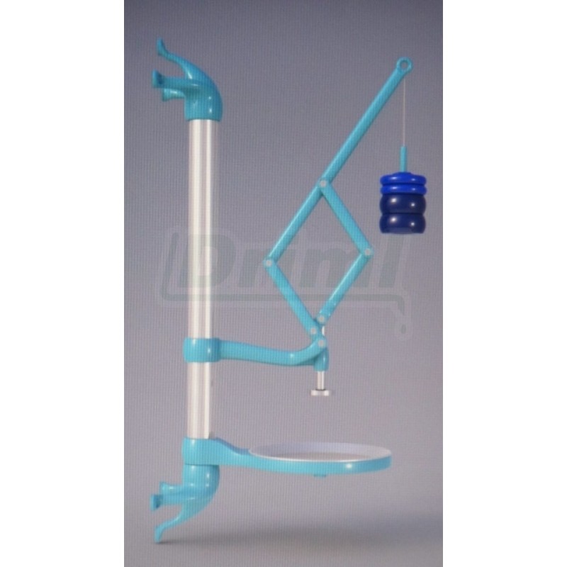 Pantografický lis na sýr jednopístový Driml - provedení na stěnu